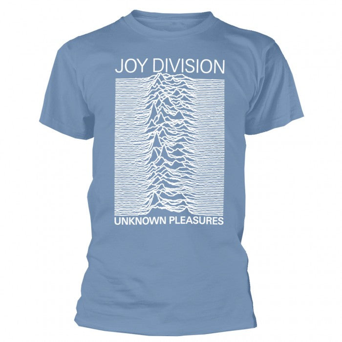 Front - Joy Division Unisex Adult Unknown Pleasures T-Shirt