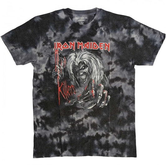 Front - Iron Maiden Unisex Adult Ed Kills Again T-Shirt
