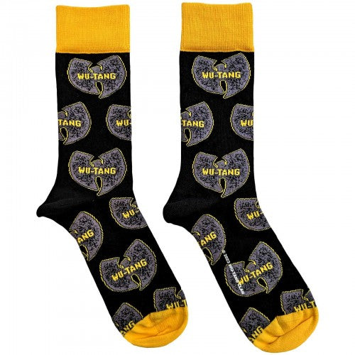 Front - Wu-Tang Clan Unisex Adult Logo Socks
