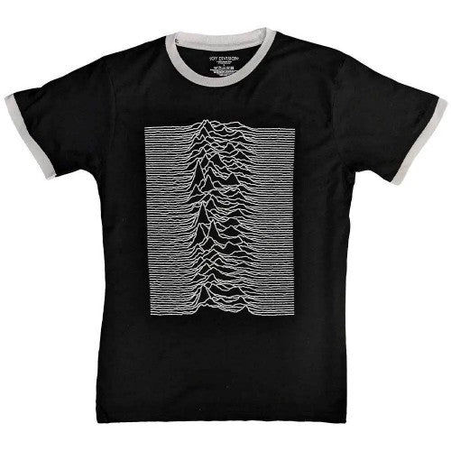 Front - Joy Division Unisex Adult Unknown Pleasures Back Print T-Shirt