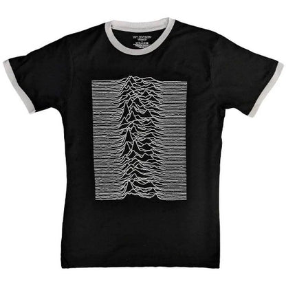 Front - Joy Division Unisex Adult Unknown Pleasures Back Print T-Shirt