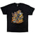 Front - Slayer Unisex Adult Cartoon Flames T-Shirt