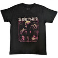 Front - Seether Unisex Adult Beat Down T-Shirt