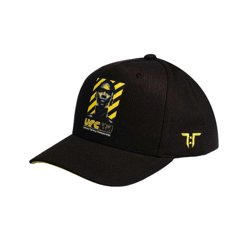 Front - Tokyo Time Unisex Adult UFC Israel Adesanya Baseball Cap