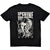 Front - Ice Nine Kills Unisex Adult Shower Scene Split Face Cotton T-Shirt