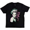 Front - Pink Unisex Adult Paint Pen T-Shirt