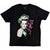 Front - Pink Unisex Adult Paint Pen T-Shirt