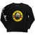 Front - Guns N Roses Unisex Adult Classic Sleeve Print Logo Sweatshirt