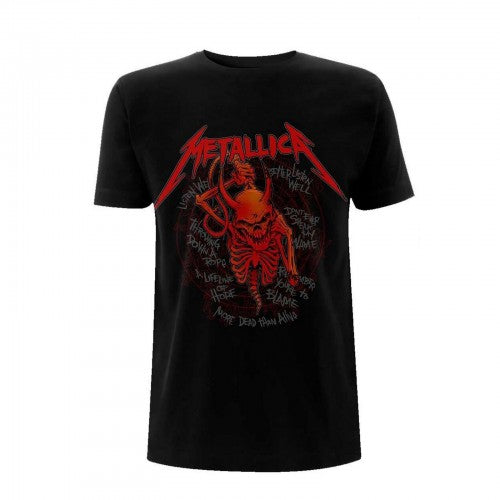Front - Metallica Unisex Adult Skull Screaming 72 Seasons T-Shirt