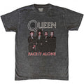 Front - Queen Unisex Adult Face It Alone Band T-Shirt