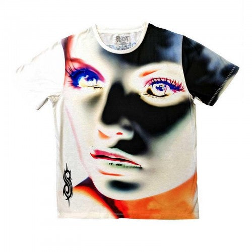 Front - Slipknot Unisex Adult Adderall Face Inverted T-Shirt