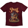 Front - Ghost Unisex Adult Firemilk T-Shirt