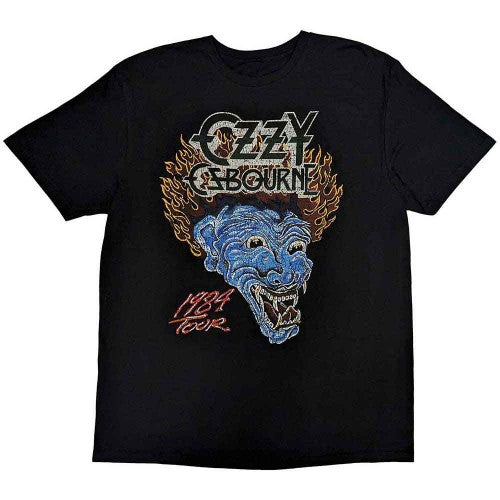 Front - Ozzy Osbourne Unisex Adult Bark At The Moon Tour ´84 T-Shirt