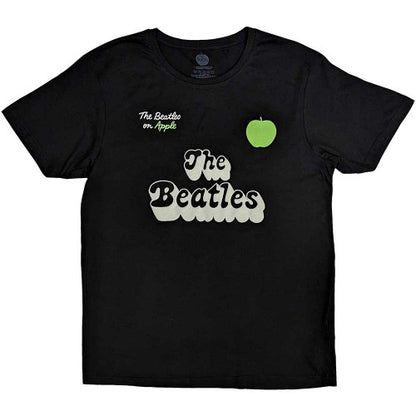 Front - The Beatles Unisex Adult 70s Logo T-Shirt