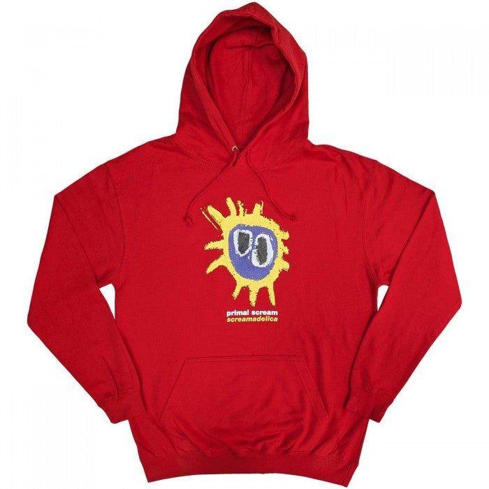 Front - Primal Scream Unisex Adult Screamadelica Pullover Hoodie