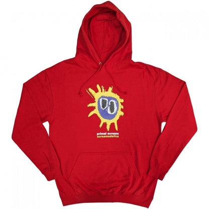 Front - Primal Scream Unisex Adult Screamadelica Pullover Hoodie