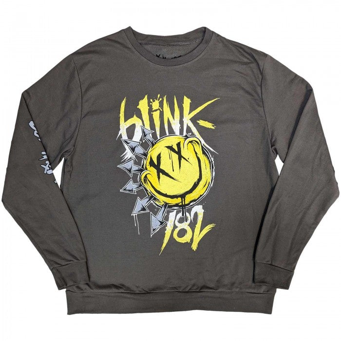 Front - Blink 182 Unisex Adult Big Smile Sweatshirt