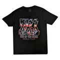 Front - Kiss Unisex Adult End Of The Road Tour T-Shirt