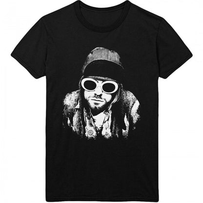 Front - Kurt Cobain Unisex Adult Photograph Cotton T-Shirt