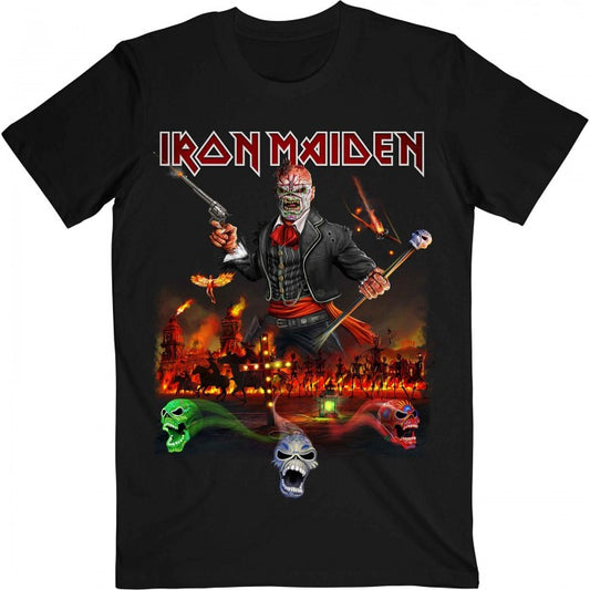 Front - Iron Maiden Unisex Adult Legacy Of The Beast Live Album T-Shirt
