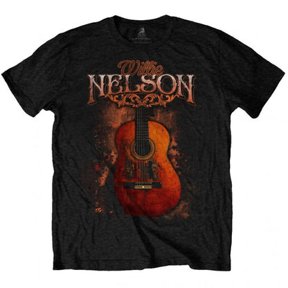 Front - Willie Nelson Unisex Adult Trigger Cotton T-Shirt