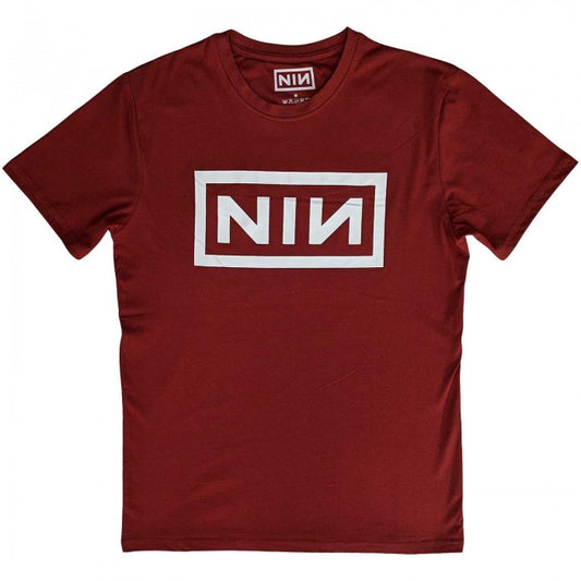 Front - Nine Inch Nails Unisex Adult Classic Logo T-Shirt