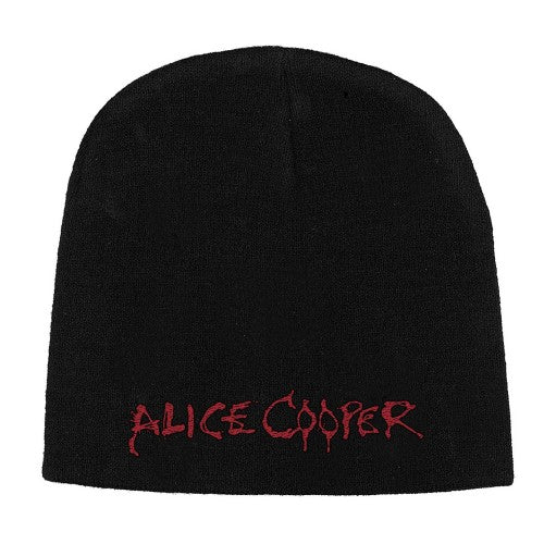 Front - Alice Cooper Unisex Adult Logo Beanie