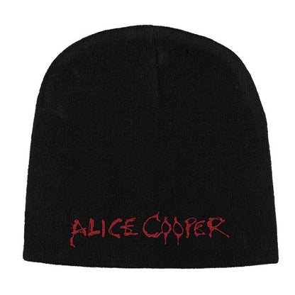 Front - Alice Cooper Unisex Adult Logo Beanie