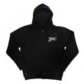 Front - Tupac Shakur Unisex Adult Crown Seal Full Zip Hoodie