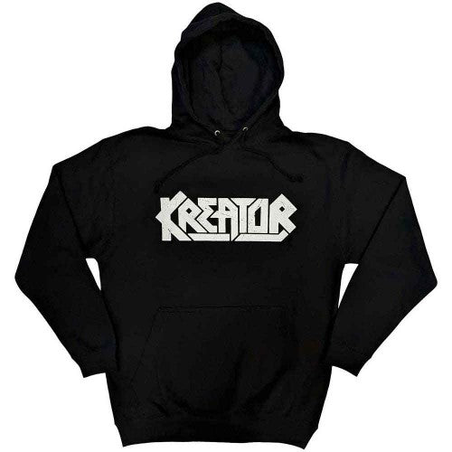 Front - Kreator Unisex Adult Satan Is Real Hoodie