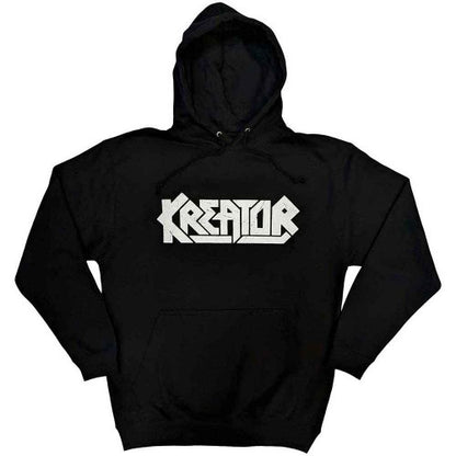 Front - Kreator Unisex Adult Satan Is Real Hoodie