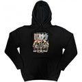 Front - Kiss Unisex Adult End Of The Road Final Tour Hoodie