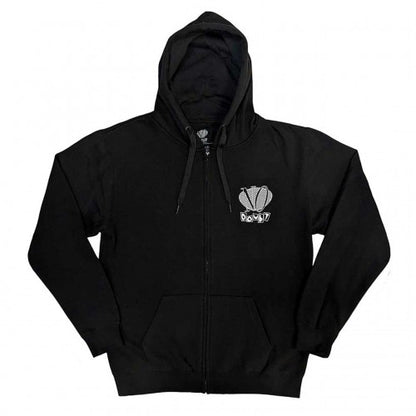 Front - No Doubt Unisex Adult Checked Logo Full Zip Hoodie