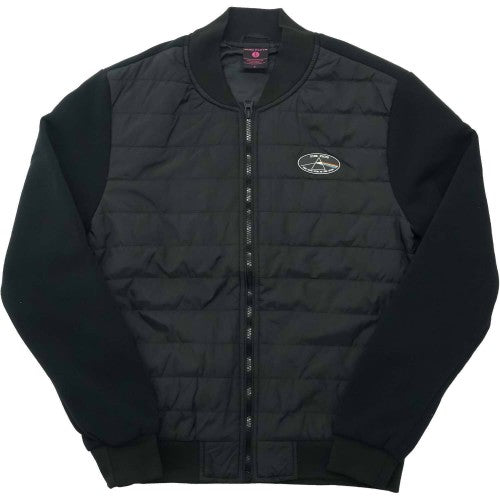 Front - Pink Floyd Unisex Adult Dark Side Of The Moon Oval Quilted Padded Jacket