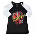 Front - Dead Kennedys Womens/Ladies Destroy Cotton Raglan T-Shirt