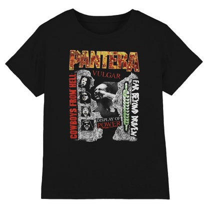 Front - Pantera Womens/Ladies 3 Albums Cotton T-Shirt