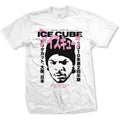 Front - Ice Cube Unisex Adult Beanie Kanji Cotton T-Shirt