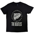 Front - The Beatles Unisex Adult Rubber Soul Names Cotton T-Shirt