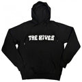 Front - The Hives Unisex Adult Flames Logo Hoodie