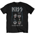 Front - Kiss Unisex Adult Made For Lovin´ You Cotton T-Shirt