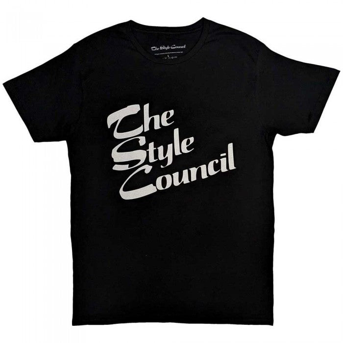 Front - The Style Council Unisex Adult Stacked Logo T-Shirt
