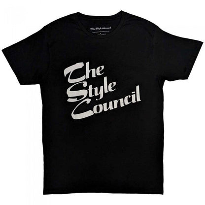 Front - The Style Council Unisex Adult Stacked Logo T-Shirt