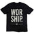 Front - Sleep Token Unisex Adult Worship Back Print T-Shirt