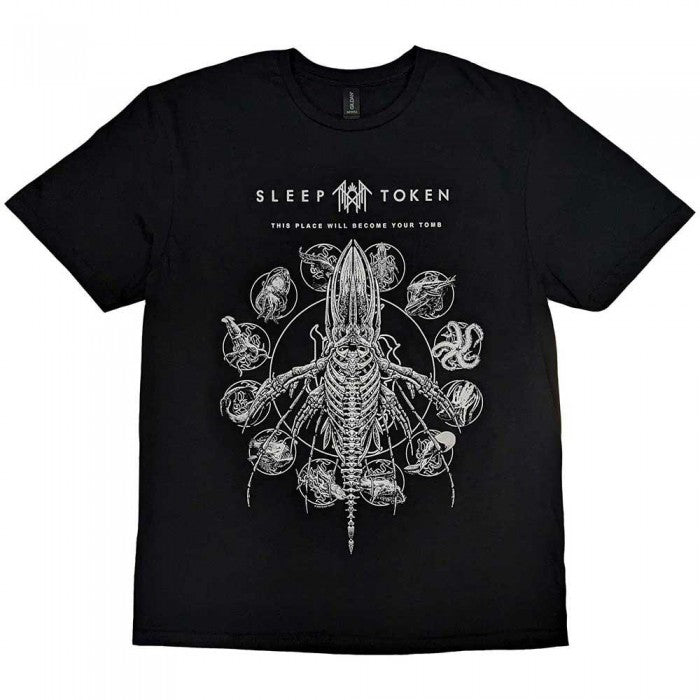 Front - Sleep Token Unisex Adult This Place Will Become Your Tomb Whale T-Shirt