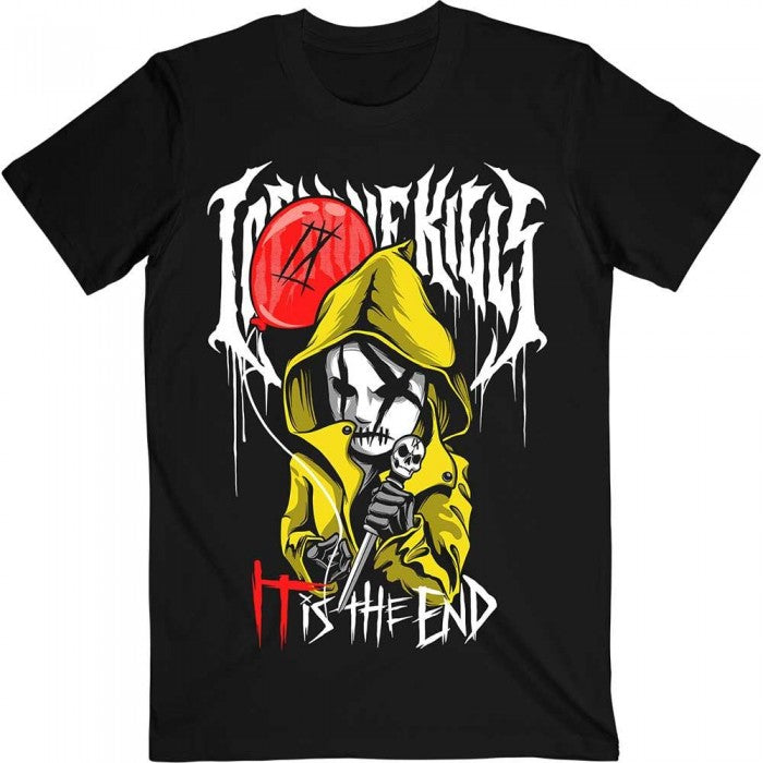 Front - Ice Nine Kills Unisex Adult Coat Cotton T-Shirt