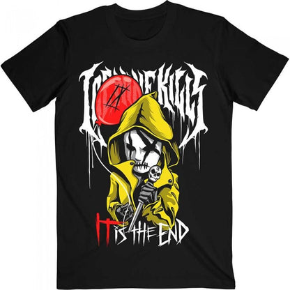 Front - Ice Nine Kills Unisex Adult Coat Cotton T-Shirt