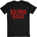 Front - Ice Nine Kills Unisex Adult Cross Swords Cotton T-Shirt