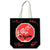 Front - The Beatles Love Drum Back Print Cotton Tote Bag