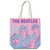 Front - The Beatles Lady Madonna Back Print Cotton Tote Bag