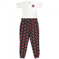 Front - Red Hot Chilli Peppers Womens/Ladies Classic Asterisk Pyjama Set